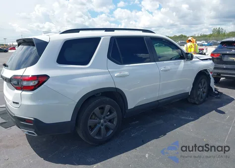 2025 Honda Pilot Sport из США, поврежденный, VIN 5FNYG2H32SB014348